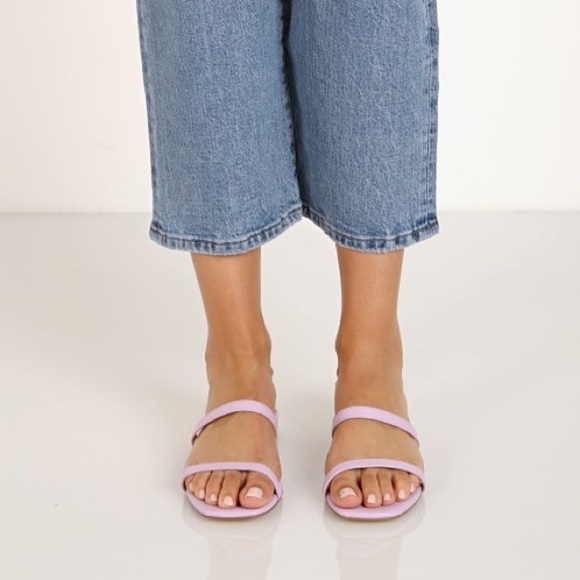 Jaggar Purple Double Straps Sandal - Picture 5 of 7